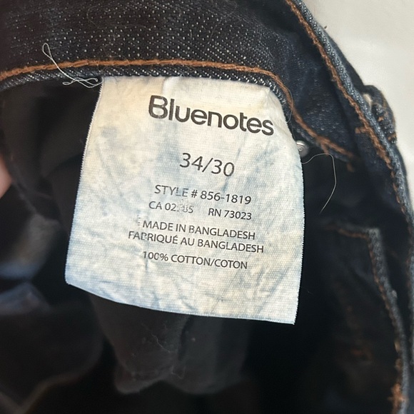 BlueNotes Walker Bootcut Men’s Jeans - Size 34 - Picture 2 of 7